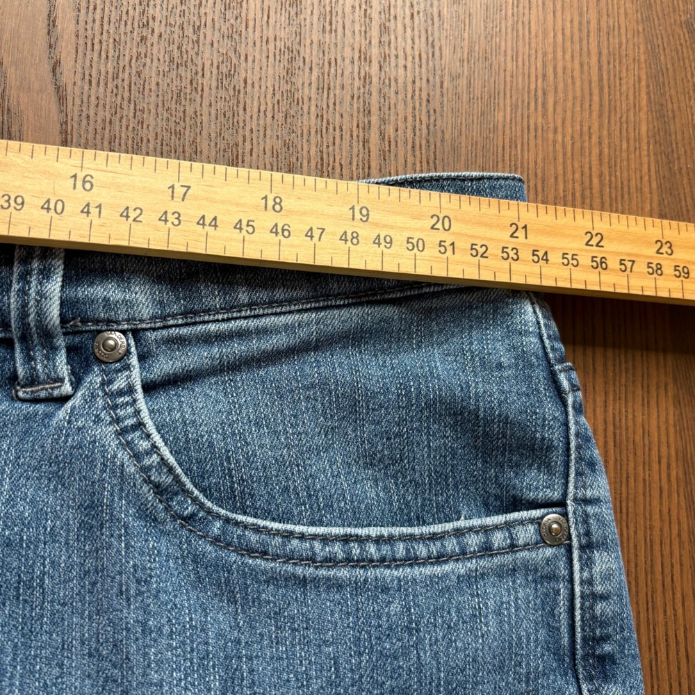 Gloria Vanderbilt Amanda Jeans Plus Women 20W Blue High Rise Tapered Denim EUC - Picture 4 of 10